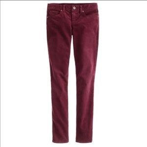 J.CREW Toothpick Corduroy